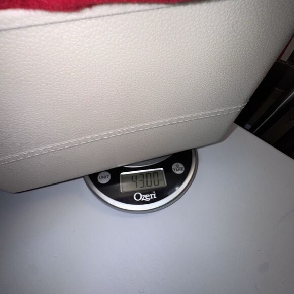 International Scene Women's 3/4 Length Lined Coat Red 100% Wool Heavy Size 18 - Picture 10 of 11